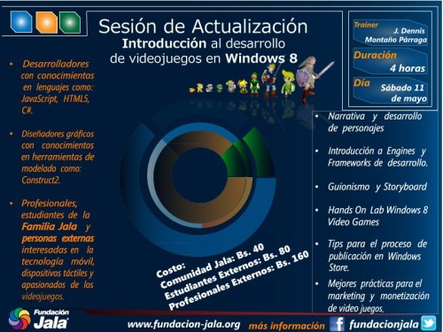 Desarrollo Videojuegos Windows 8